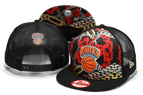 NBA New York Knicks NE Trucker Hat #03